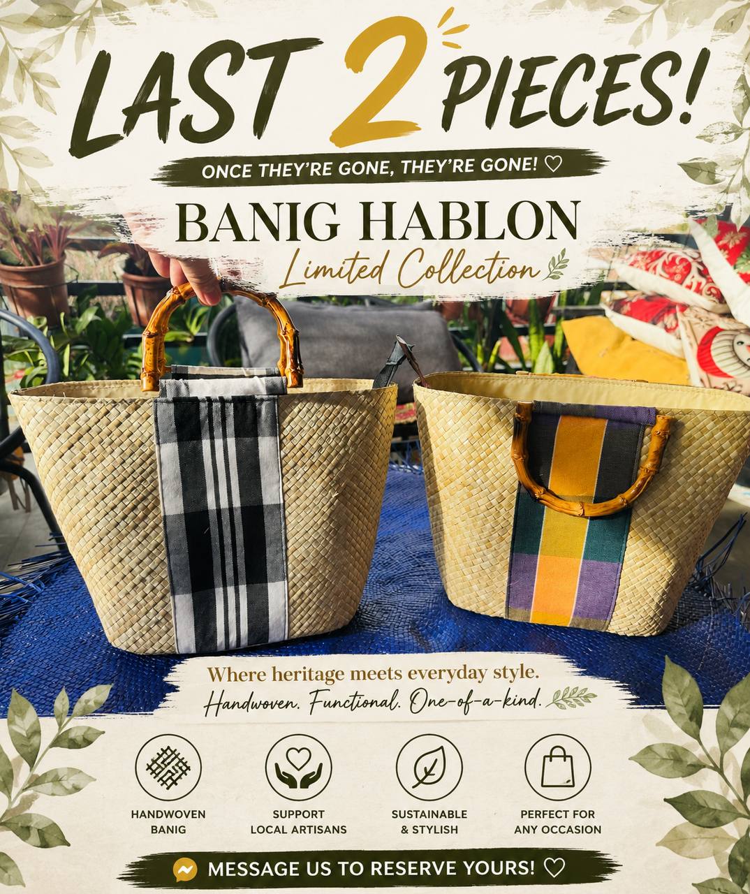 Premium Woven Bayong