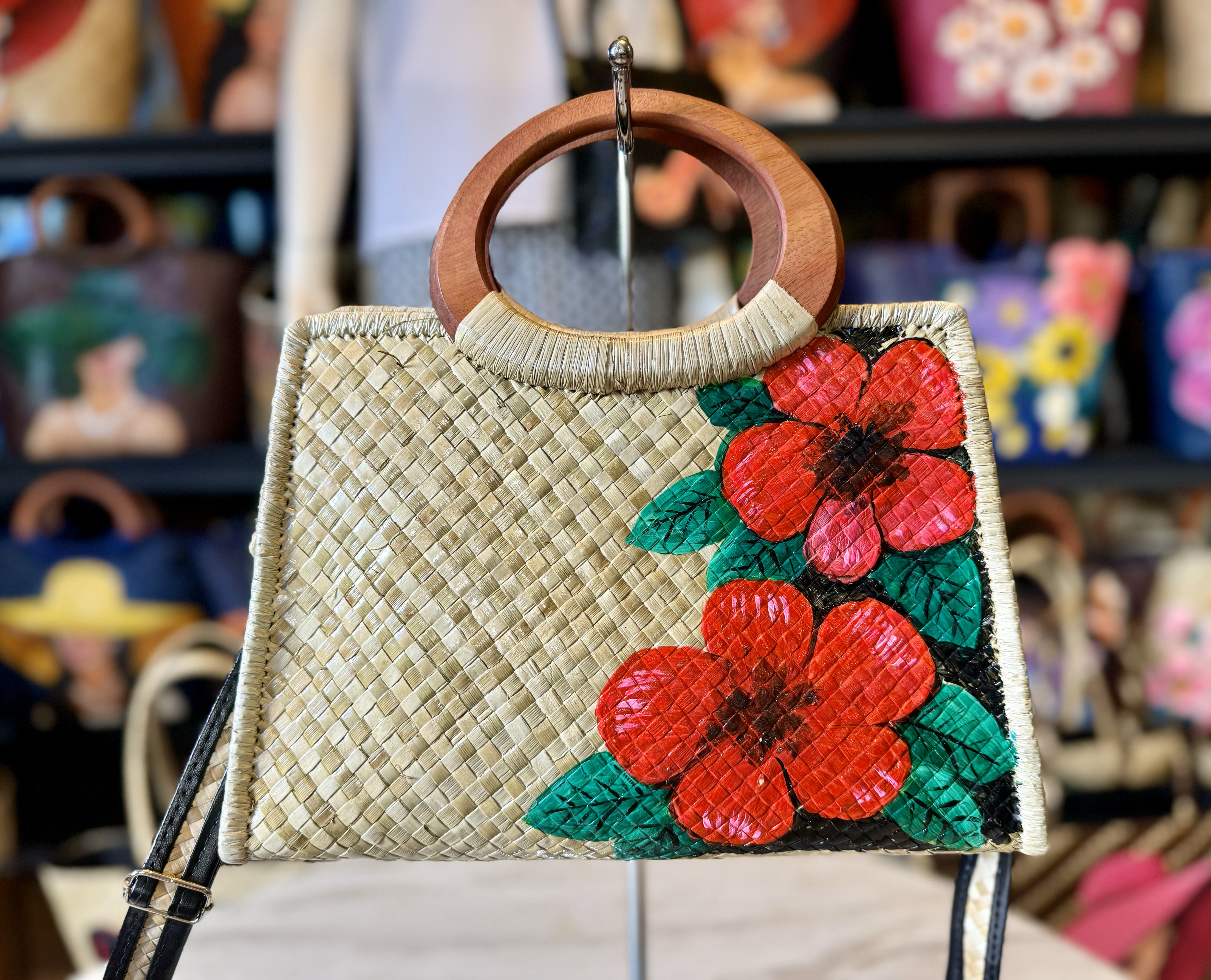 Crimson Gumamela Classic Bayong
