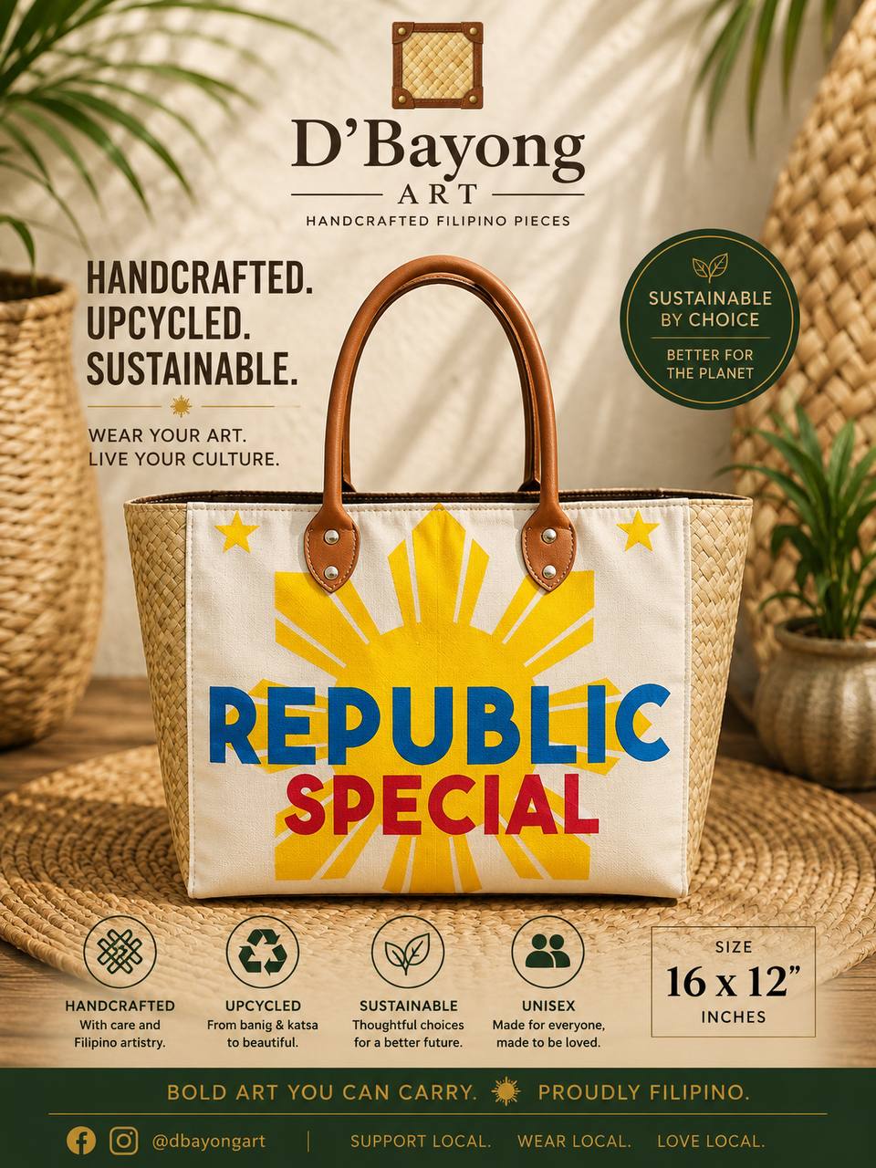 Bohemian Banig Backpack